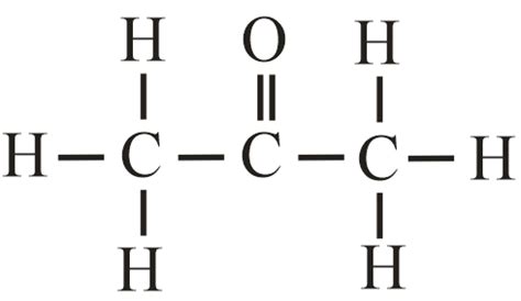 structure of propanone|how to make propanone.